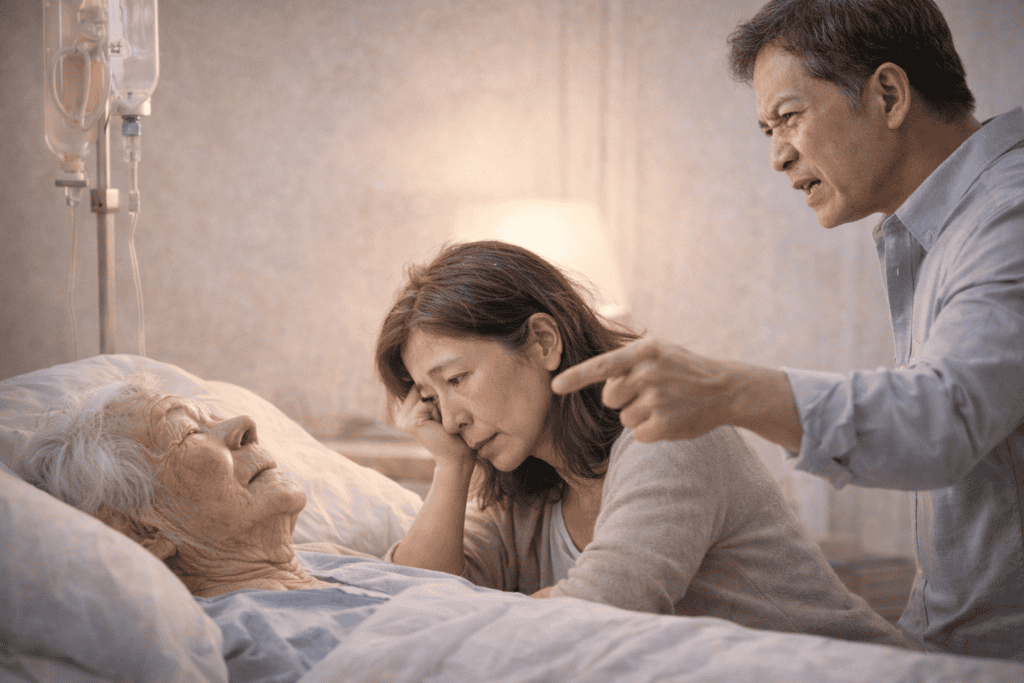 「天邊孝子症候群」:家人之間的善終衝突